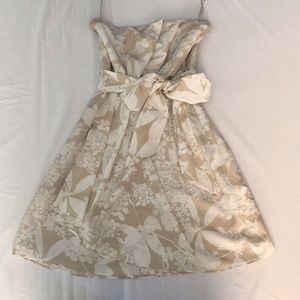 Express strapless dress